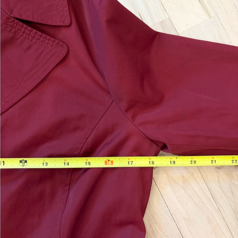 Ellen Tracy Tailored Ruby Red Jacket Three-Button… - image 8